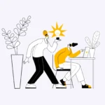 The Future of Marketing Automation: Efficiency and Insights 21350868 Woman Pokaz Na Monitor Converted